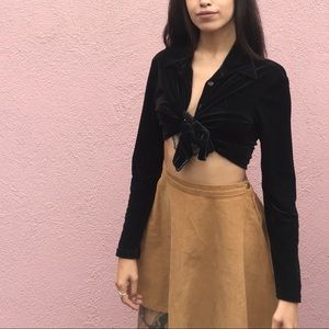 American Apparel Corduroy Circle Skirt